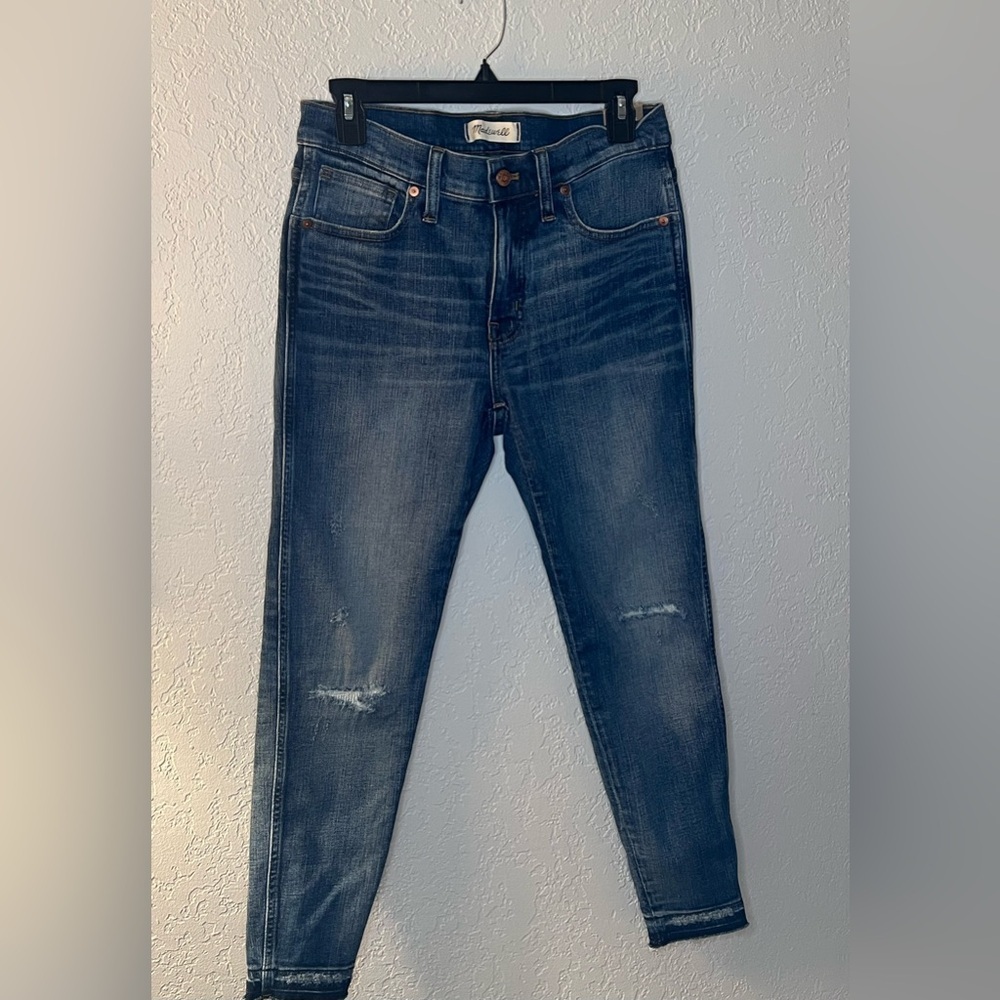 Madewell high rise Skinny Jeans